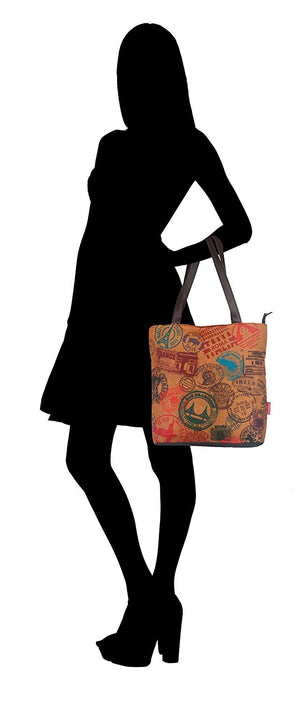 NOMAD Tote Womens Designer Printed Handbags for Shopping Travel Fashion