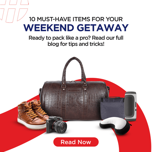 10 Must-Have Items for Your Weekend Getaway