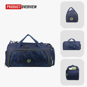 MARVEL - 30L Gym Duffel Bag With Integrated Shoe Compartment