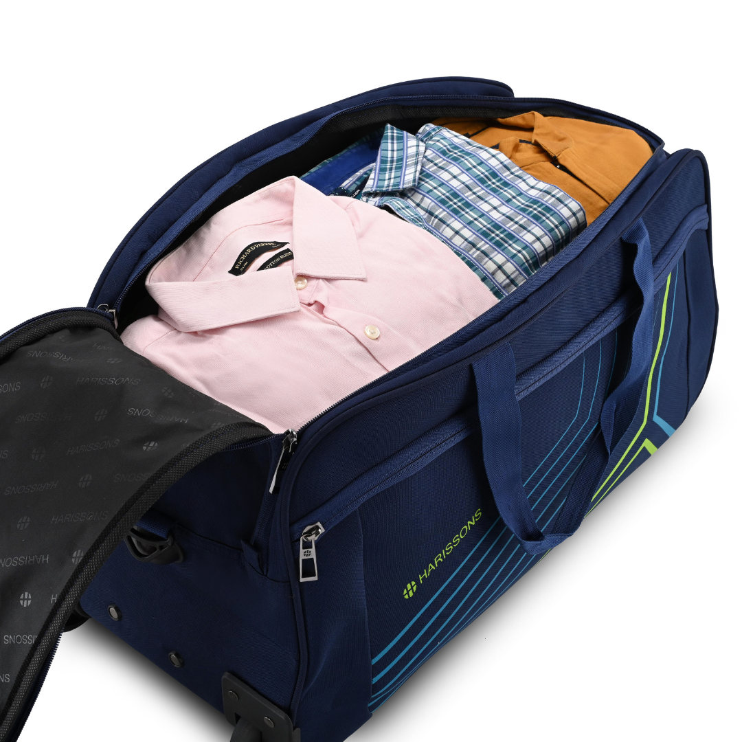 24 inch duffel discount bag with wheels