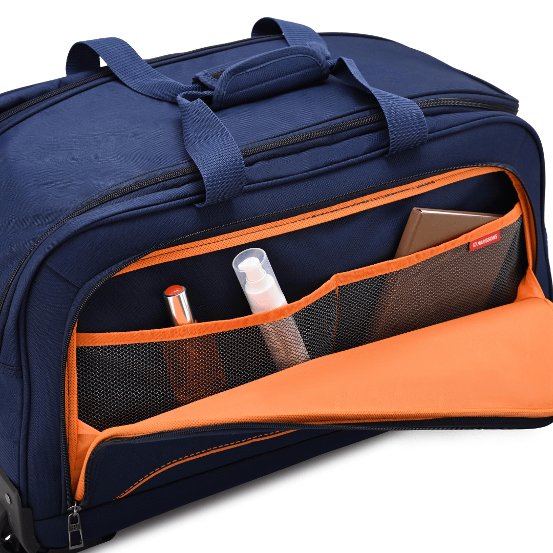 ARISTOCRAT (Expandable) VIP EXP DUFFEL TROLLEY BAG WITH ANTI THEFT ZIPPER  65CM BLUE Duffel With Wheels (Strolley) BLUE - Price in India | Flipkart.com