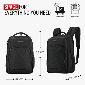 NOVA - 26L Unisex Laptop Backpack(15.6”)