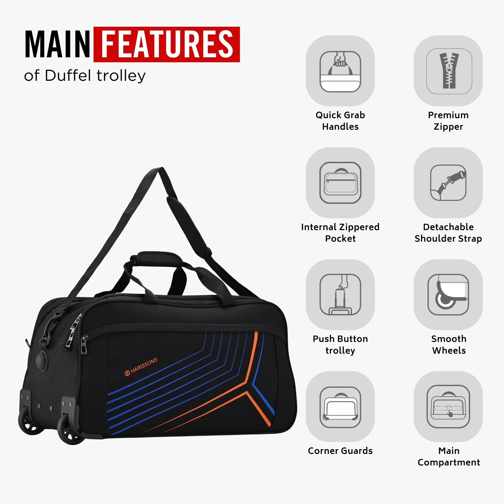 Duffel trolley sales