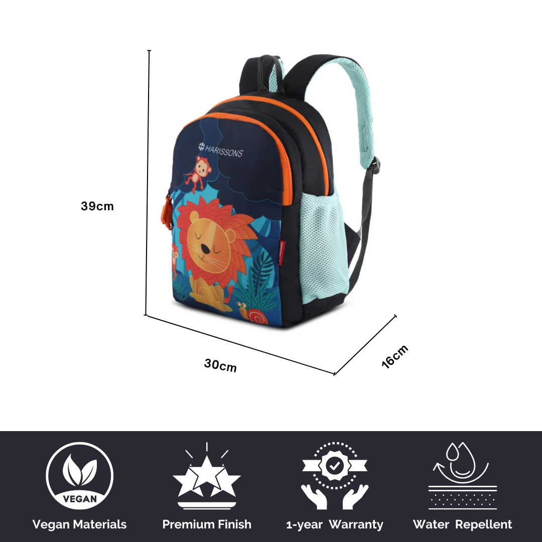 Canvas Hd 3d Print Belomoda Lion Theme Printed 20 Ltrs Laptop Backpack at  best price in Surat