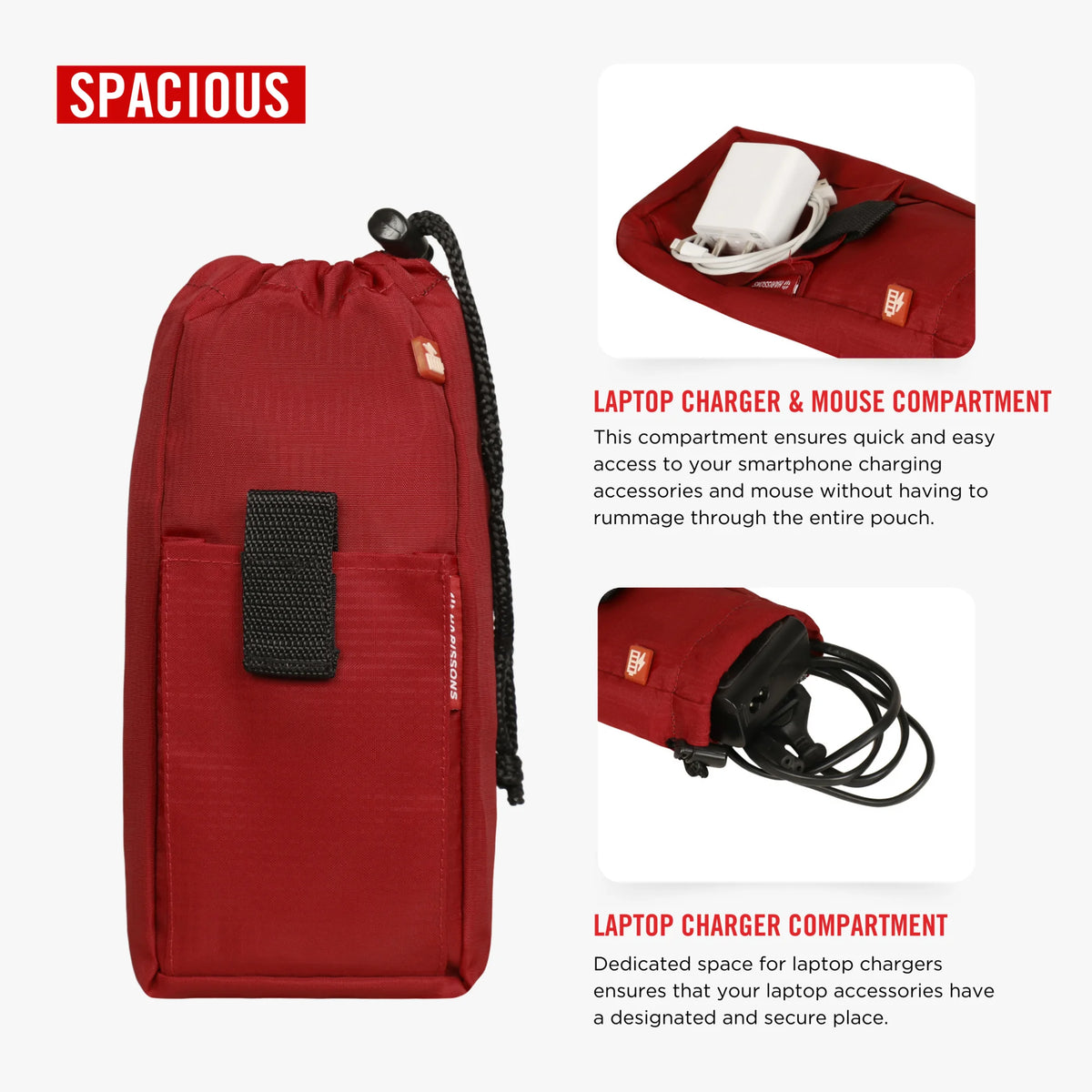 Laptop charger pouch online
