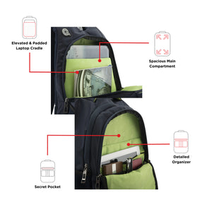 Delta - Power-Packed 39 L Laptop Backpack