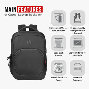 AMAZE - 24L Casual Laptop Backpack (15.6)