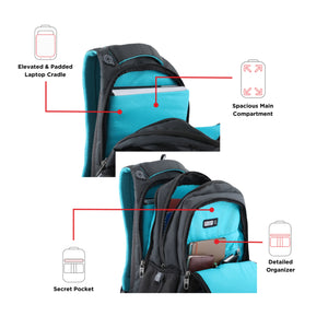 Glint - Functional 36 L Laptop Backpack