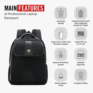 BPLT STAR BIG  - Premium Laptop Backpack