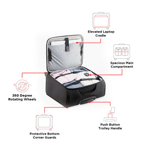 DIRECTORATE 2.0 - Travel Bags (Overnighter Trolley) (15.6)