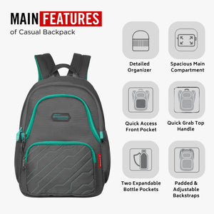 ZAP - 28L Unisex Casual Backpack