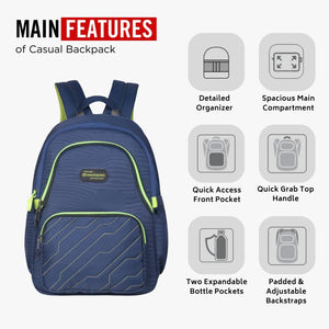 ZAP - 28L Unisex Casual Backpack