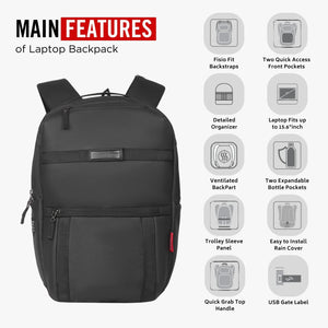 PHOENIX - 20L Casual Laptop Backpack(15.6)