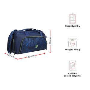 MARVEL - 30L Gym Duffel Bag With Integrated Shoe Compartment