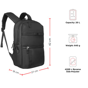 PHOENIX - 20L Casual Laptop Backpack(15.6)