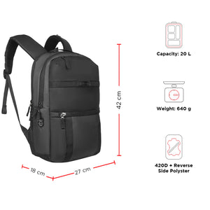 PHOENIX - 20L Casual Laptop Backpack(15.6)