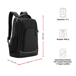 PYTHON - 17L Unisex Laptop Backpack