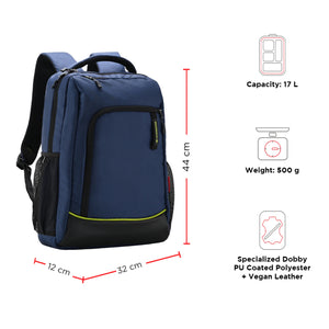 PYTHON - 17L Unisex Laptop Backpack