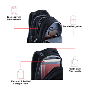 SPECKLE Q4 SERIES - Casual Laptop Backpack