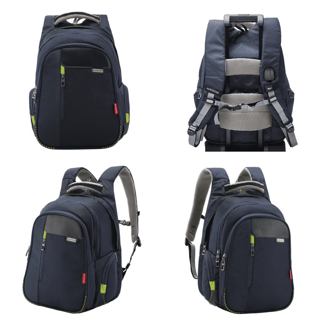 SIRIUS Premium Laptop Backpack USB Port