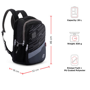 TAKE OFF -  26L Unisex Super Durable Backpack