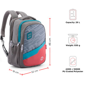 TAKE OFF -  26L Unisex Super Durable Backpack