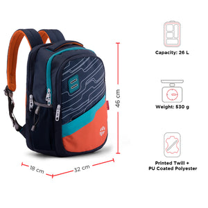 TAKE OFF -  26L Unisex Super Durable Backpack