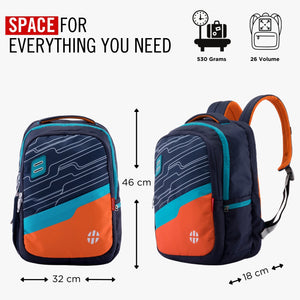 TAKE OFF -  26L Unisex Super Durable Backpack