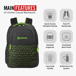 TRIGON - 26L Unisex Casual Backpack