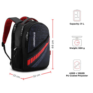 UNBEATABLE - 31L Unisex Casual Backpack