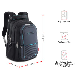 Verge - Comfortable 36 L Laptop Backpack