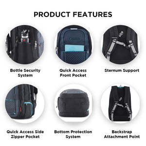 Verge - Comfortable 36 L Laptop Backpack