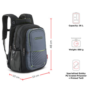 Verge - Comfortable 36 L Laptop Backpack