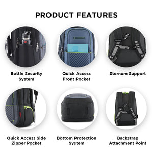 Verge - Comfortable 36 L Laptop Backpack