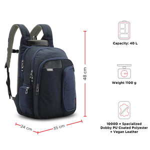 Vervo - Organized 40 L Laptop Backpack