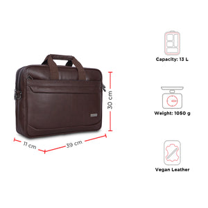 VISTA - Sustainable 13 L Laptop Messenger