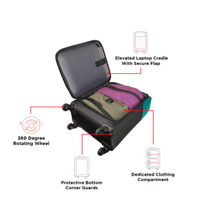 WINGMAN - Upright Luggage Trolley