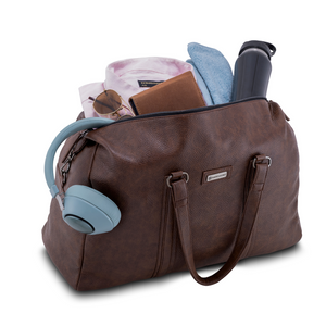 VIKTOR Travel Bags Vegan Leather Duffel