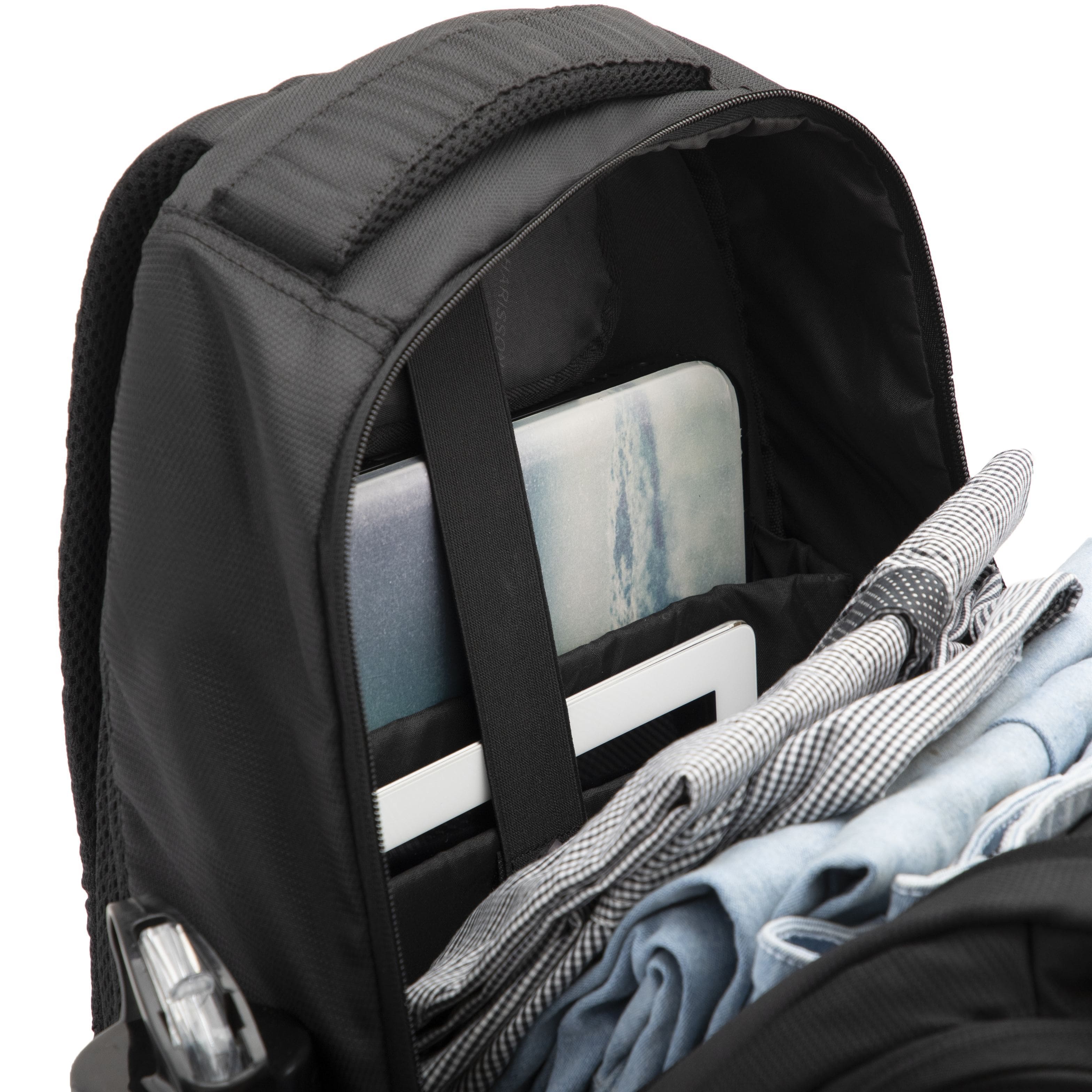 Grey Travel Laptop Backpack  Fur Jaden Lifestyle Pvt Ltd