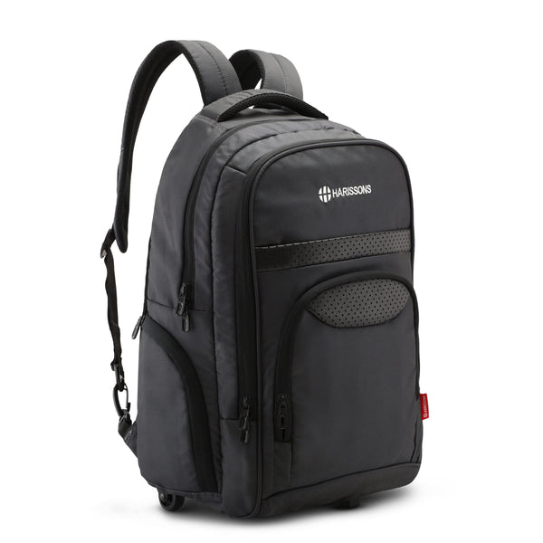 Buy Harissons Bags Glint Multicolor Polyester 15.6 inch Casual Laptop  Backpack with Rain Cover and Pouch 36 L (HB1177NAVYGREEN) Online at Best  Prices in India - JioMart.