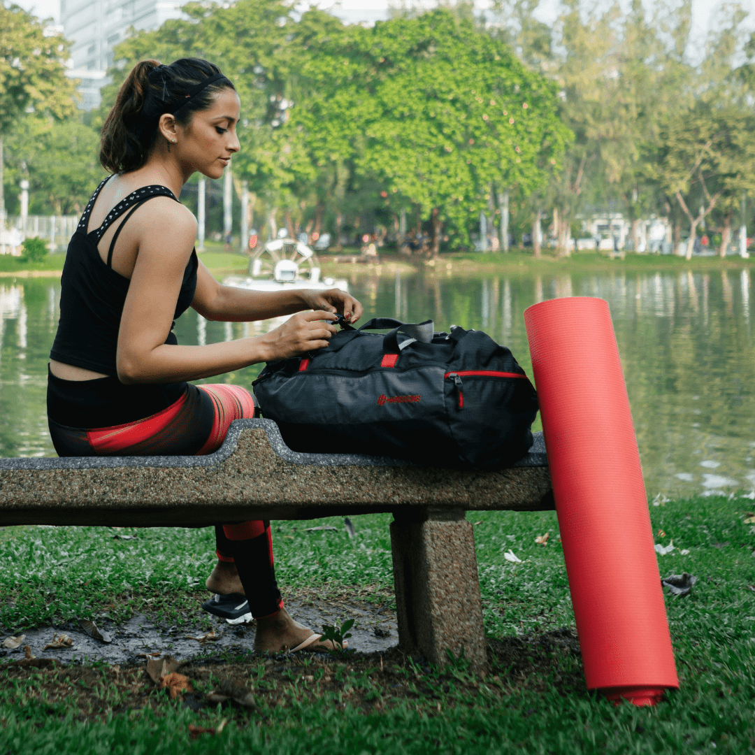 Bench yoga bag sales